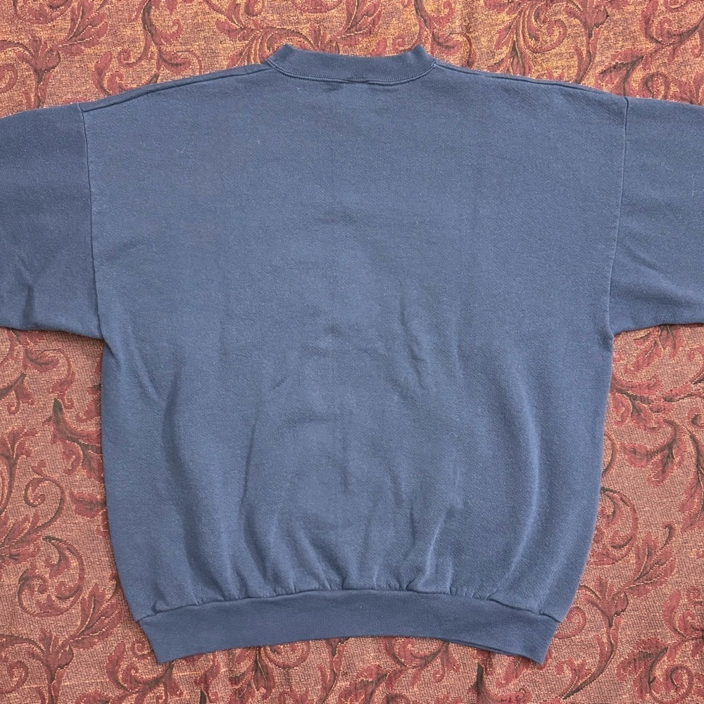 90s Logo 7 Cleveland Indians Crewneck Sweater - Picture 4 of 9